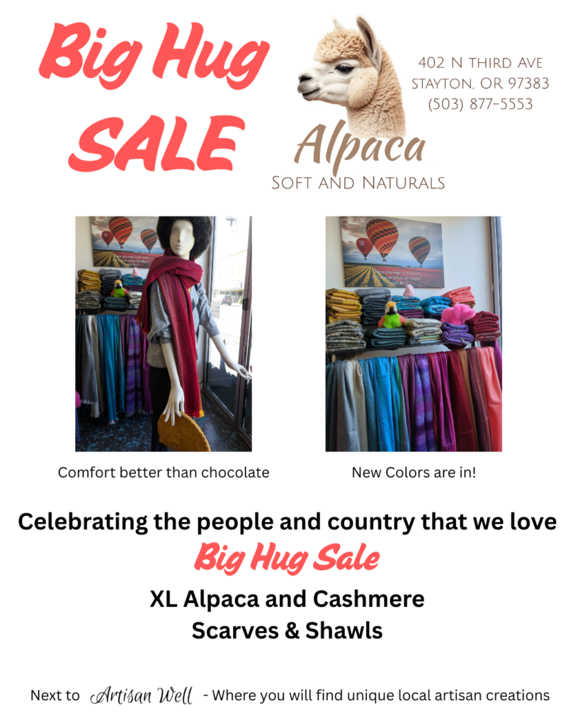 All the month of February!  Come in for Softness!